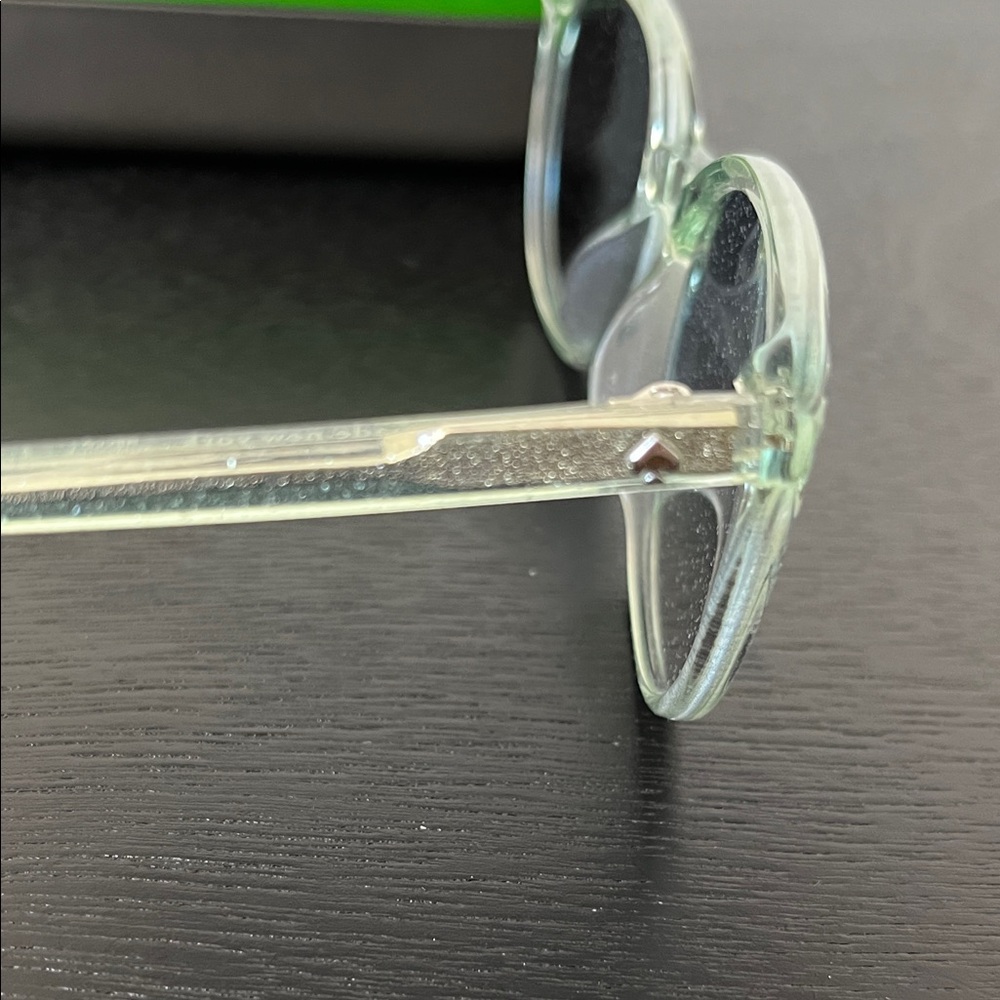 Kate Spade Minty Green Transparent Sunglasses NWT - Picture 9 of 11